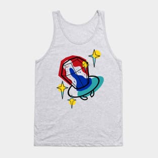 Ring Popsickle Tattoo Design Tank Top